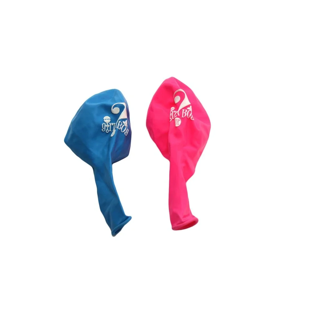 20 Pcs Gender Reveal Balloons Blue and Pink Boy or Girl Party Decorations